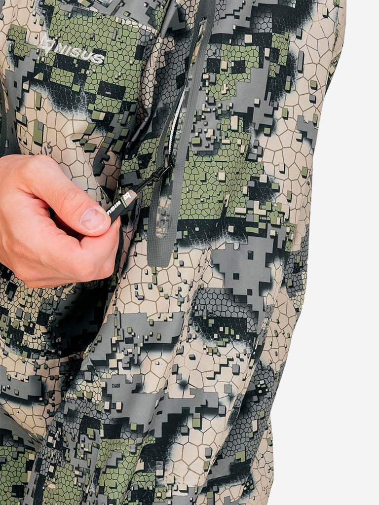 Костюм демисезонный Nisus Phantom (куртка+брюки) для рыбалки и охоты