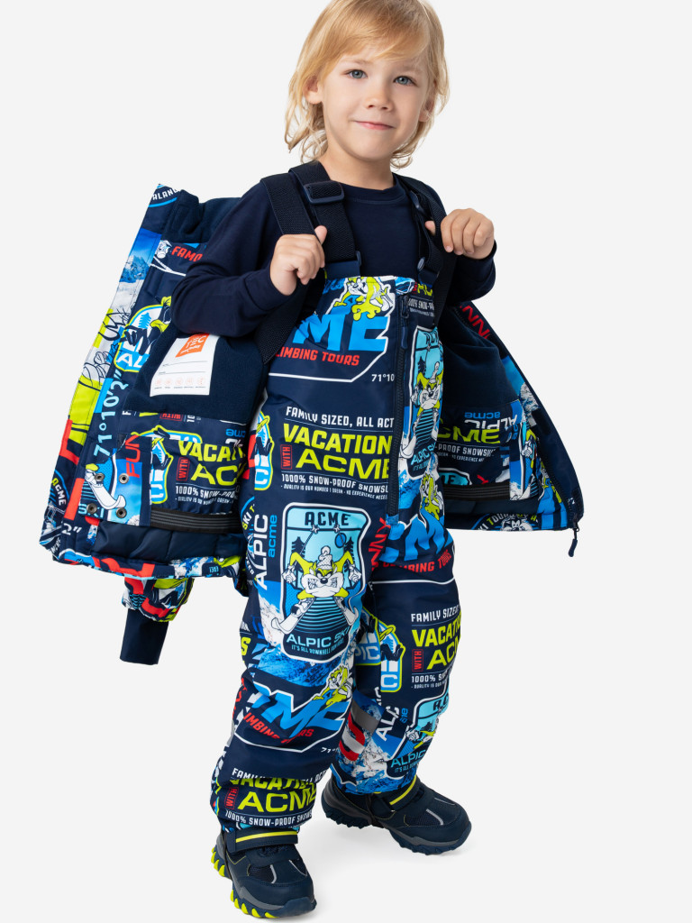 Комплект зимний для мальчиков: куртка, полукомбинезон PlayToday