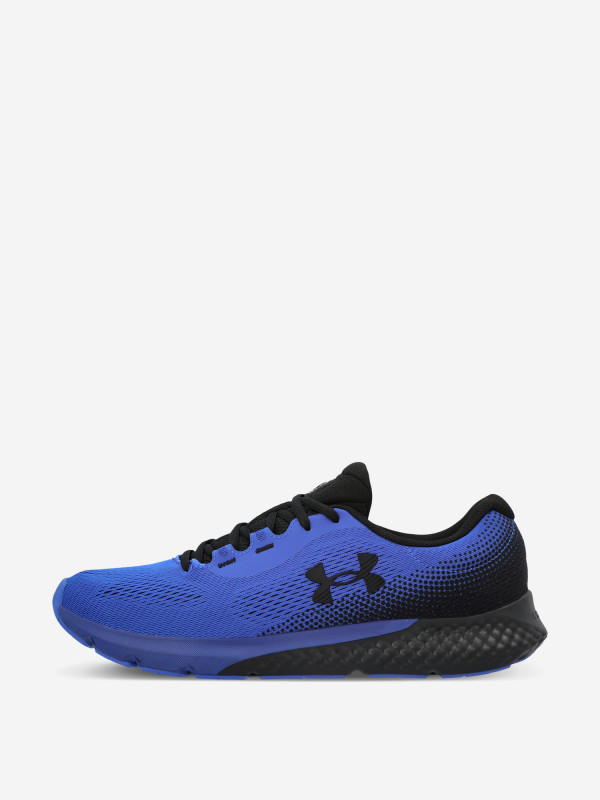 Кроссовки мужские Under Armour Charged Rogue 4 арт. 3026998 голубой/черный цвет — купить за 10879 руб. со скидкой 20 %, отзывы в интернет-магазине Спортмастер