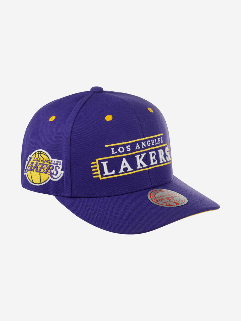 Бейсболка MITCHELL NESS HHSS5351-LALYYPPPPURP Los Angeles Lakers NBA (фиолетовый)