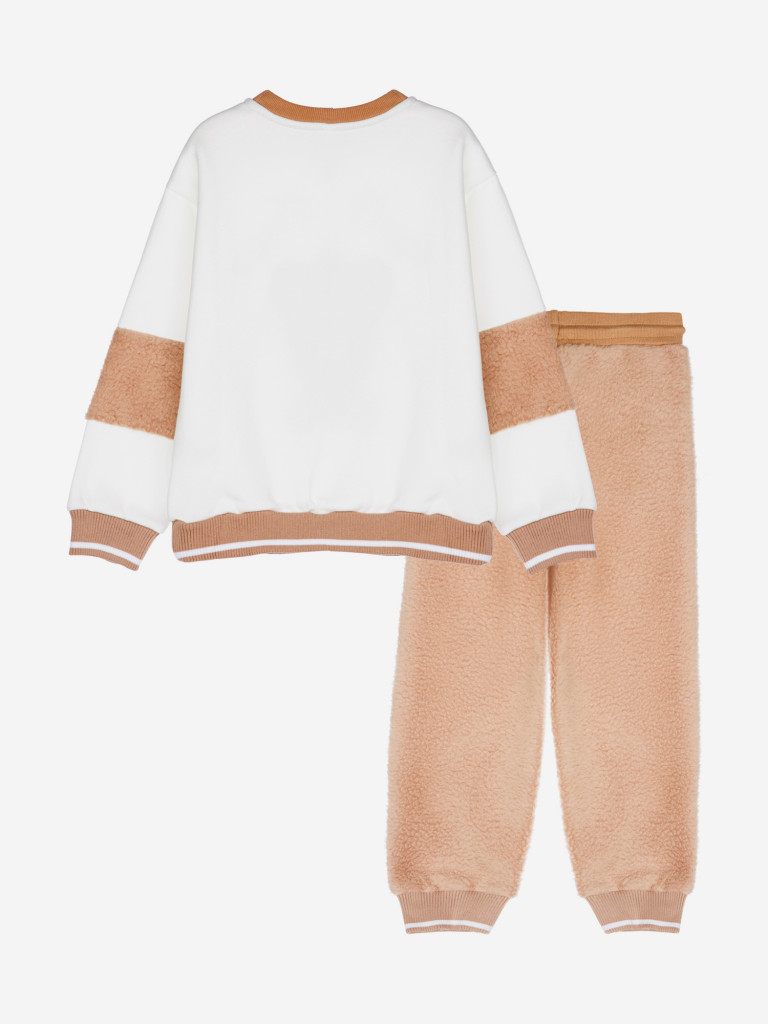 Комплект для девочки: толстовка, брюки PlayToday