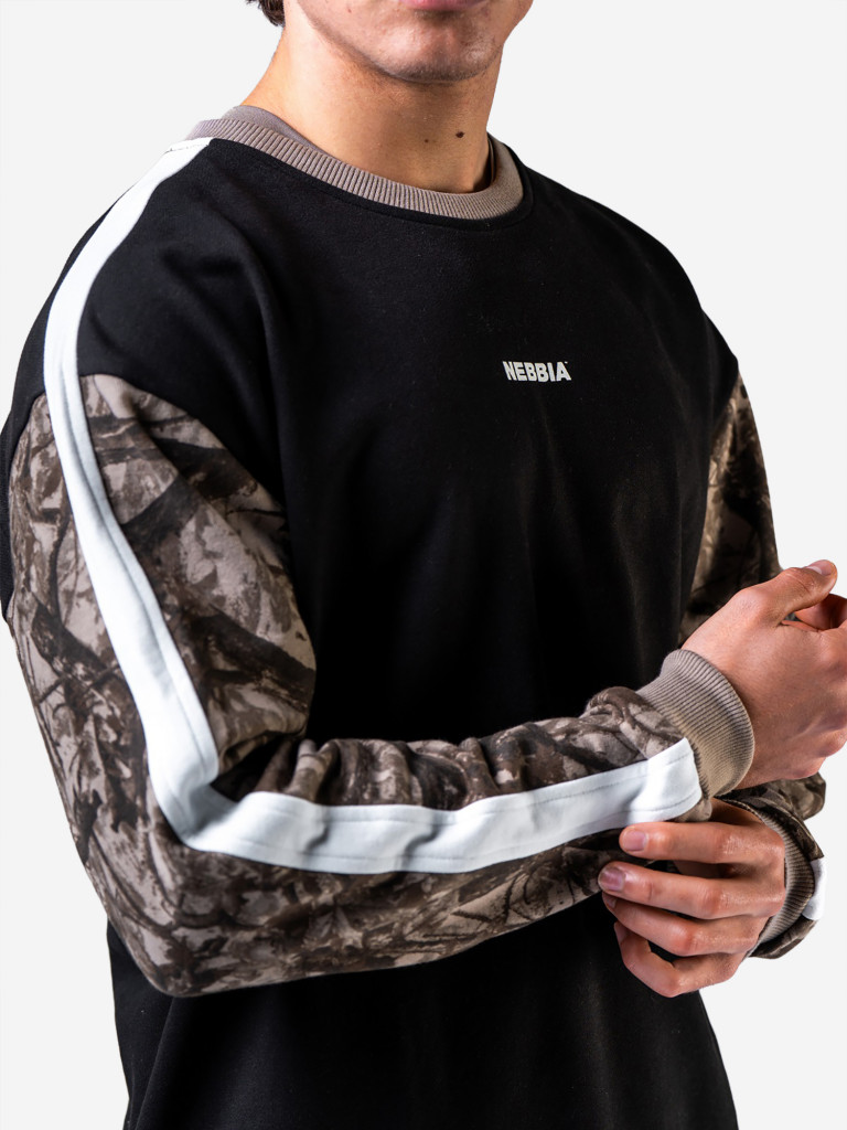 Толстовка мужская спортивная NEBBIA Relaxed Sweatshirt POWER 903