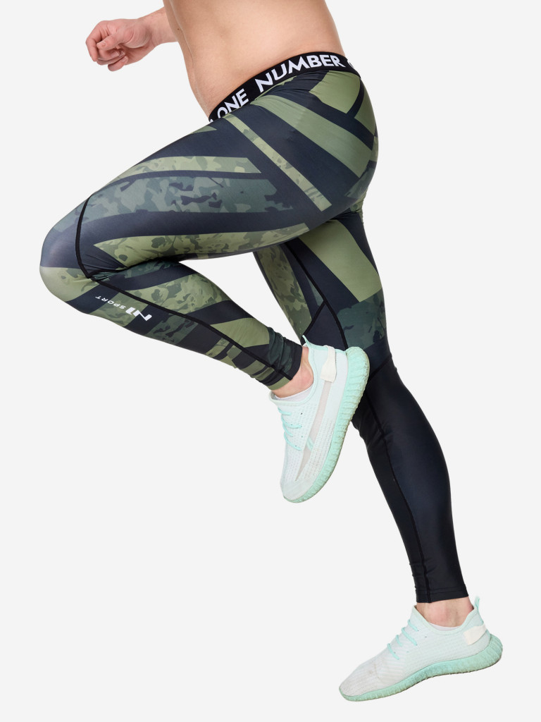 Тайтсы спортивные компрессионные мужские N1Sport
