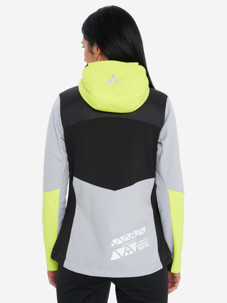 Куртка для беговых лыж женская Fischer Hybrid