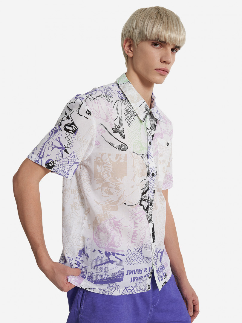 Рубашка с коротким рукавом мужская Termit Мультицвет 1249₽