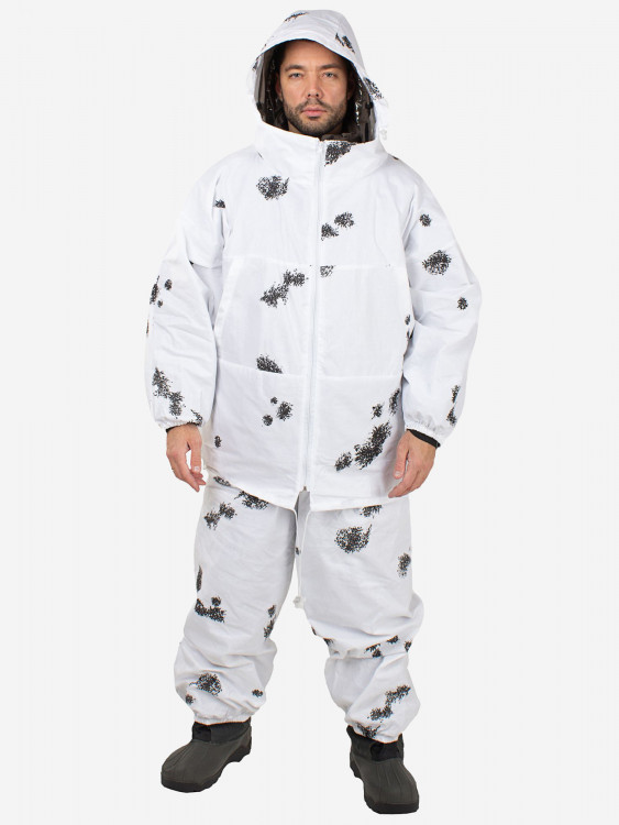 Костюм мужской на молнии Huntsman Метель маскировка Клякса бязь