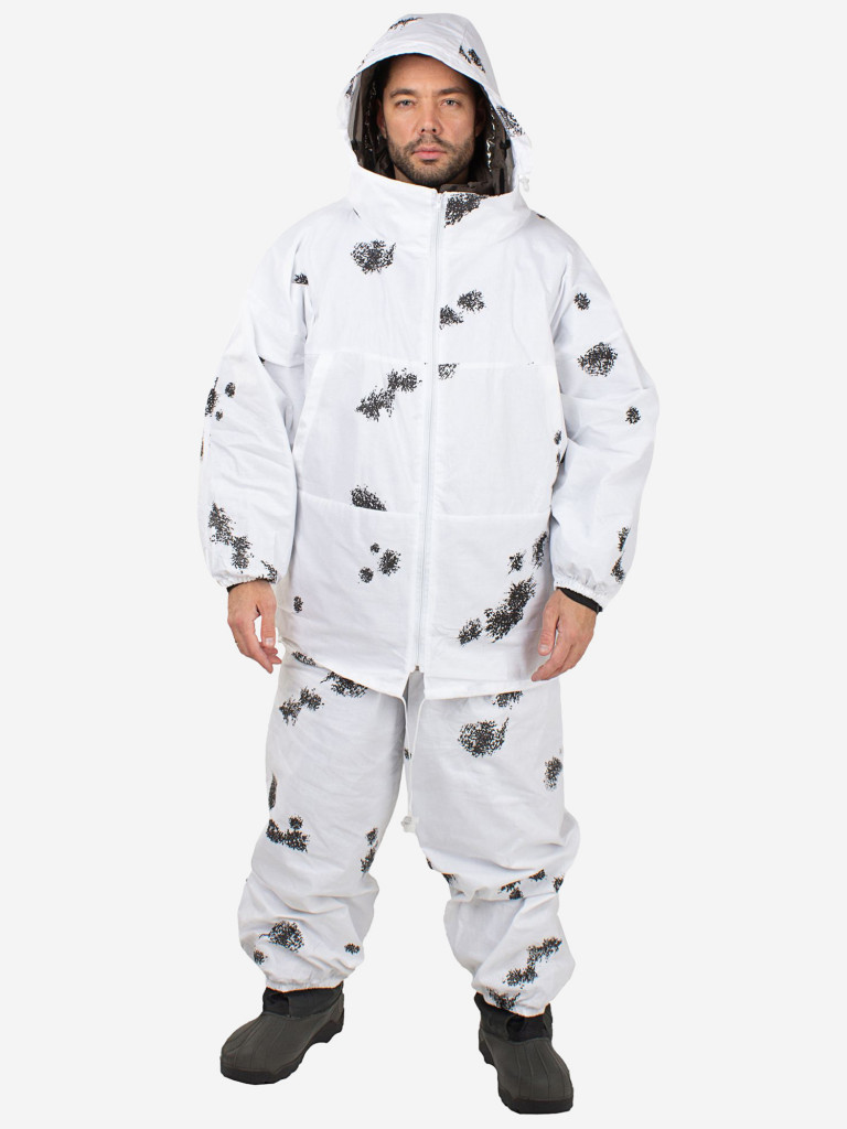 Костюм мужской на молнии Huntsman Метель маскировка Клякса бязь