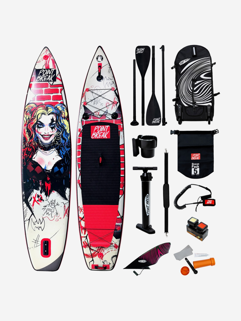 Сапборд Point Break Harley Qwin 11.6, 25 psi, Рremium