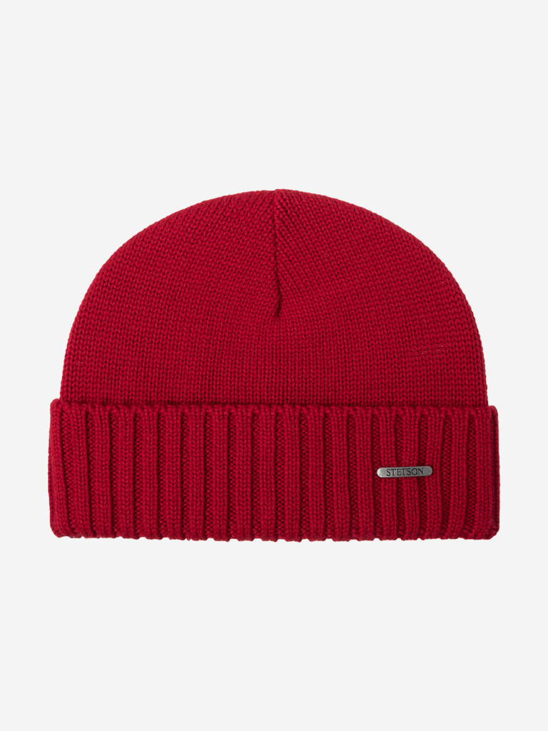 Шапка с отворотом STETSON 8589303 BEANIE MERINO