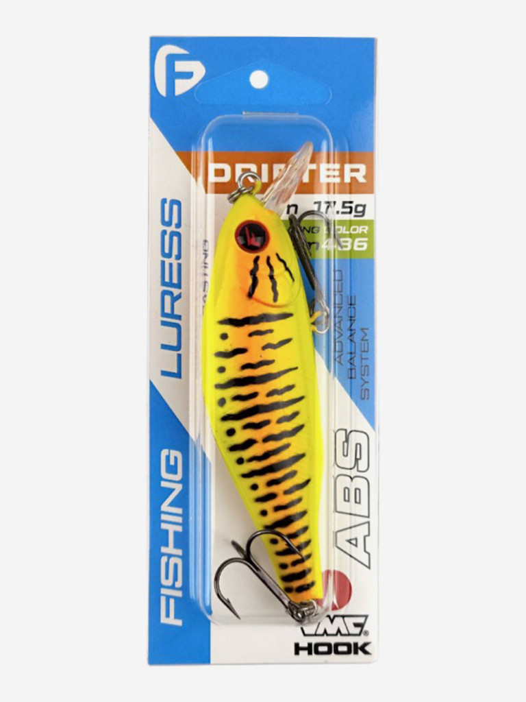 Воблер F-FISHING Drifter 90мм 17.5г 0.5-2.0м 486 Суспендр