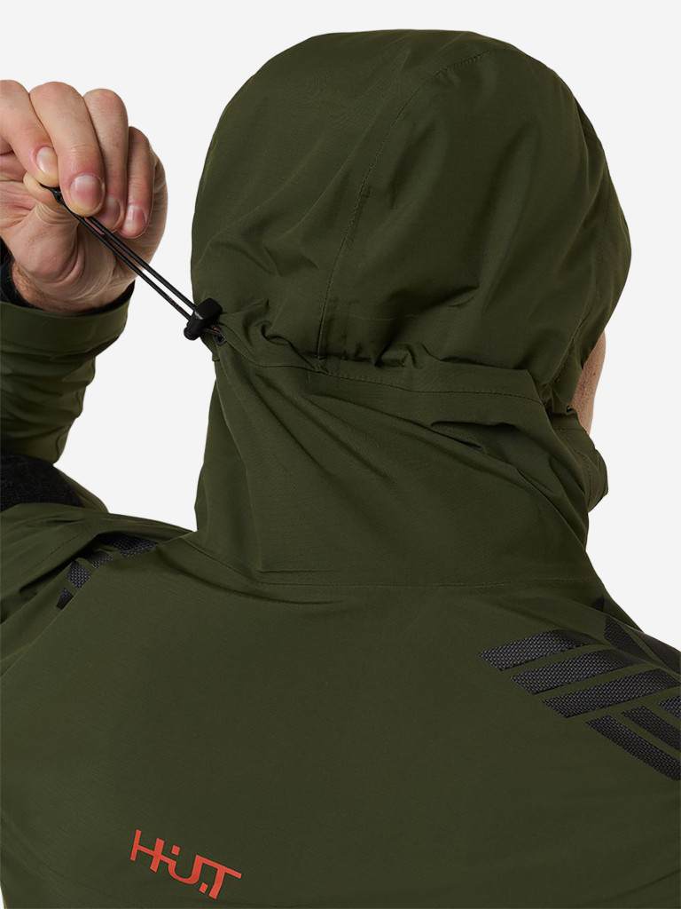 Куртка мембранная мужская HUT KIVACH для охоты, зеленая