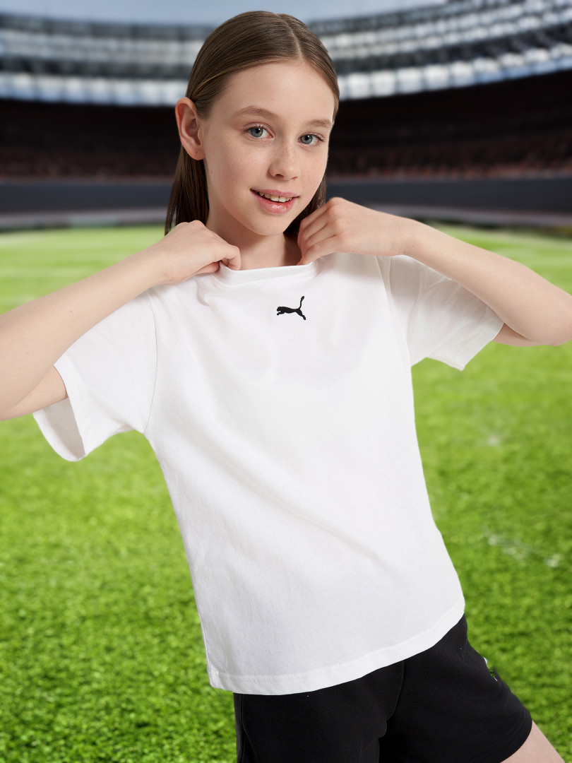 Футболка для девочек PUMA Boxy Белый 1499₽