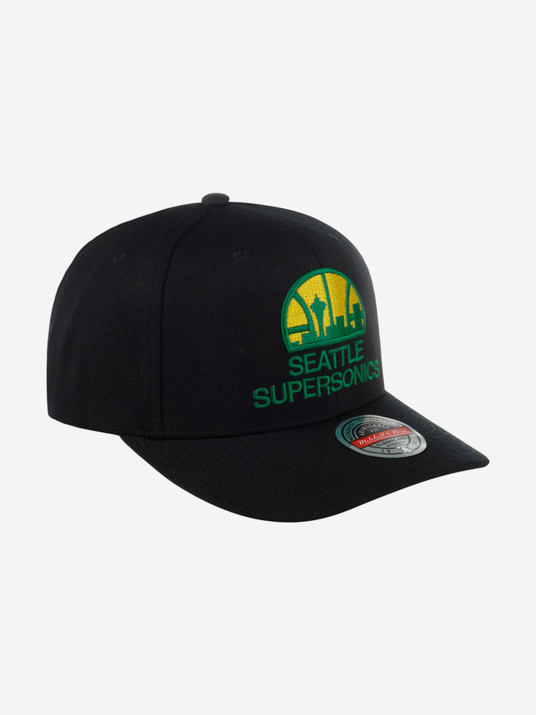 Бейсболка MITCHELL NESS HHSSINTL1245-SSUBLCK Seattle Supersonics NBA