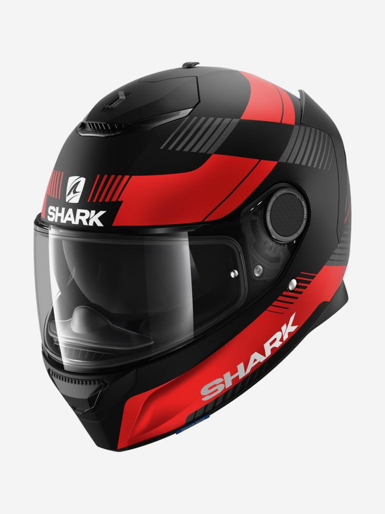 Мотошлем интеграл SHARK SPARTAN 1.2 STRAD MAT Black/Red
