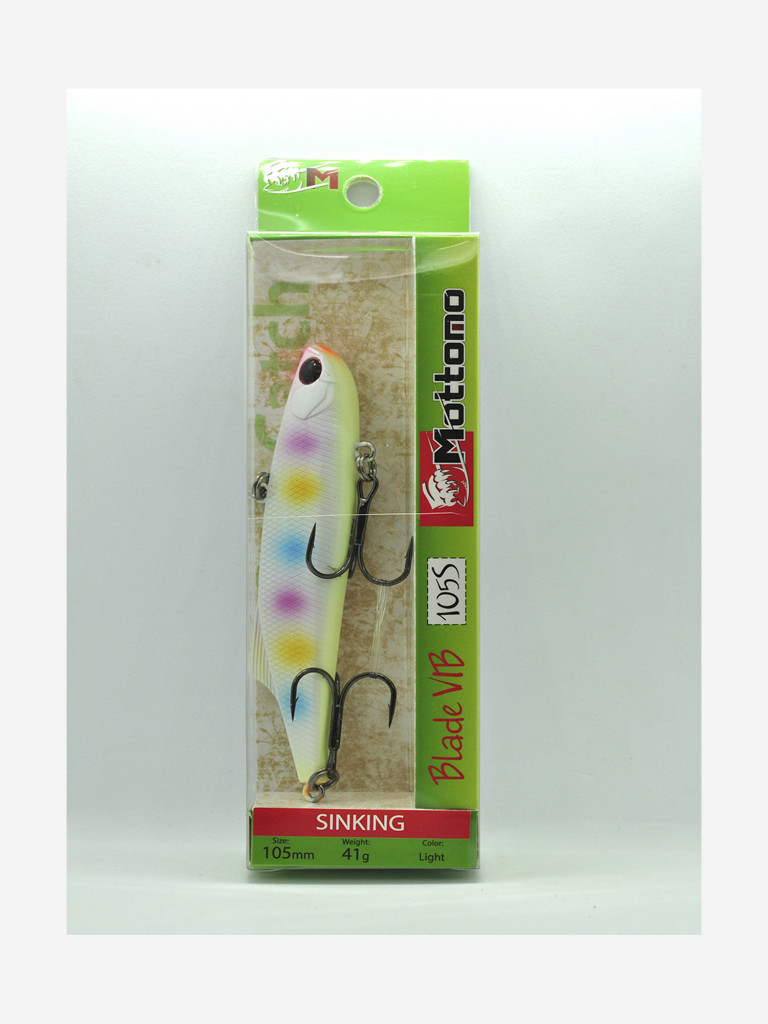 Воблер Mottomo Blade VIB 105S 41g Light