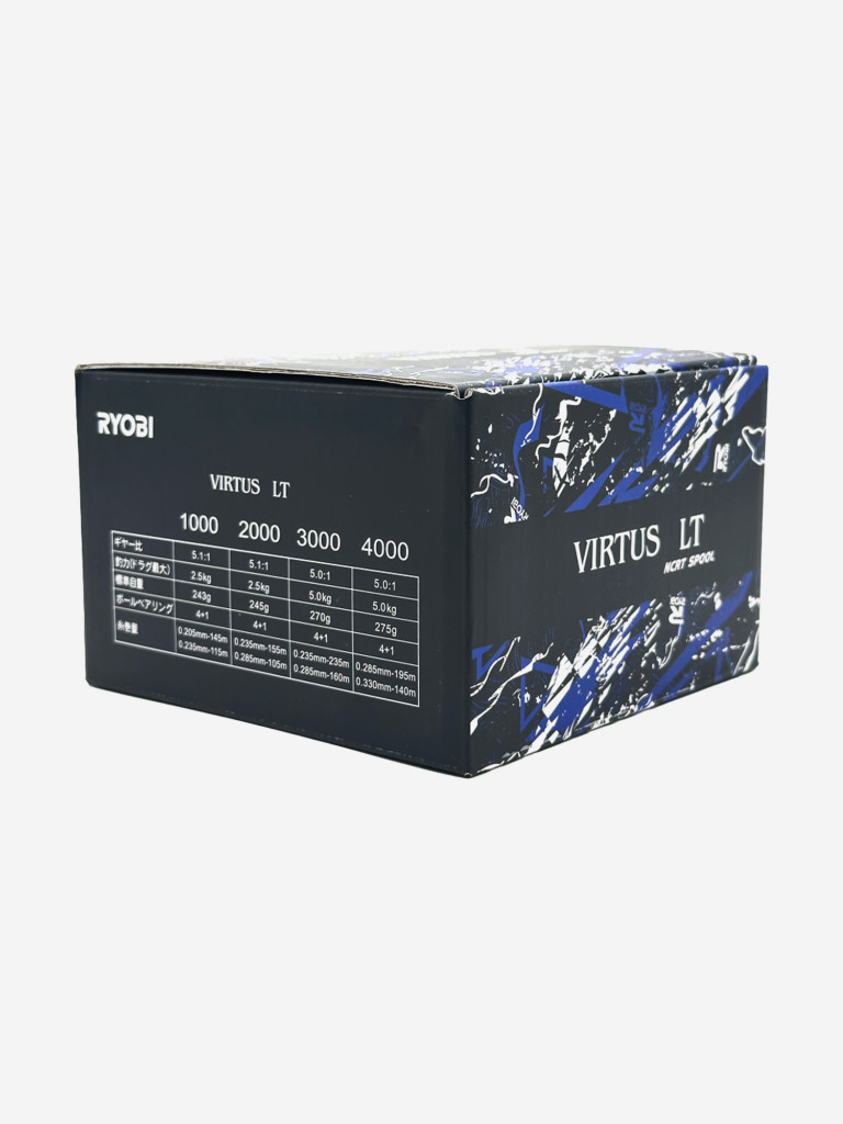 Катушка RYOBI VIRTUS LT 2000 BLUE для спиннинга безынерционная