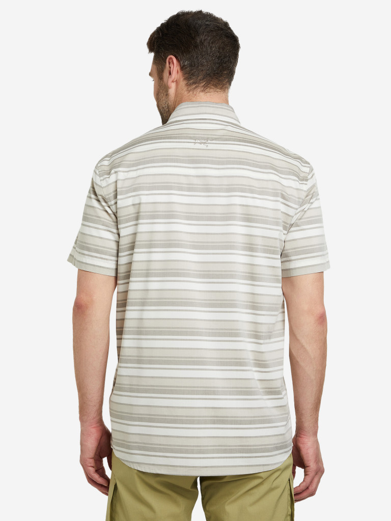 Рубашка с коротким рукавом мужская Arc'teryx Brohm Striped