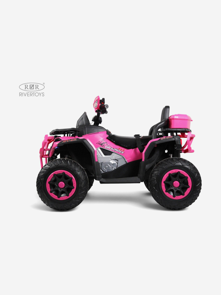 Детский электроквадроцикл RIVERTOYS Z111ZZ розовый