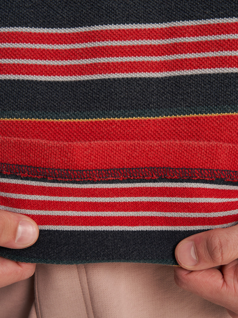 Футболка мужская Vans LX Pique Stripe SS