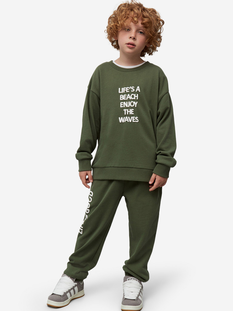 Брюки с принтом для мальчиков TOTTI KIDS