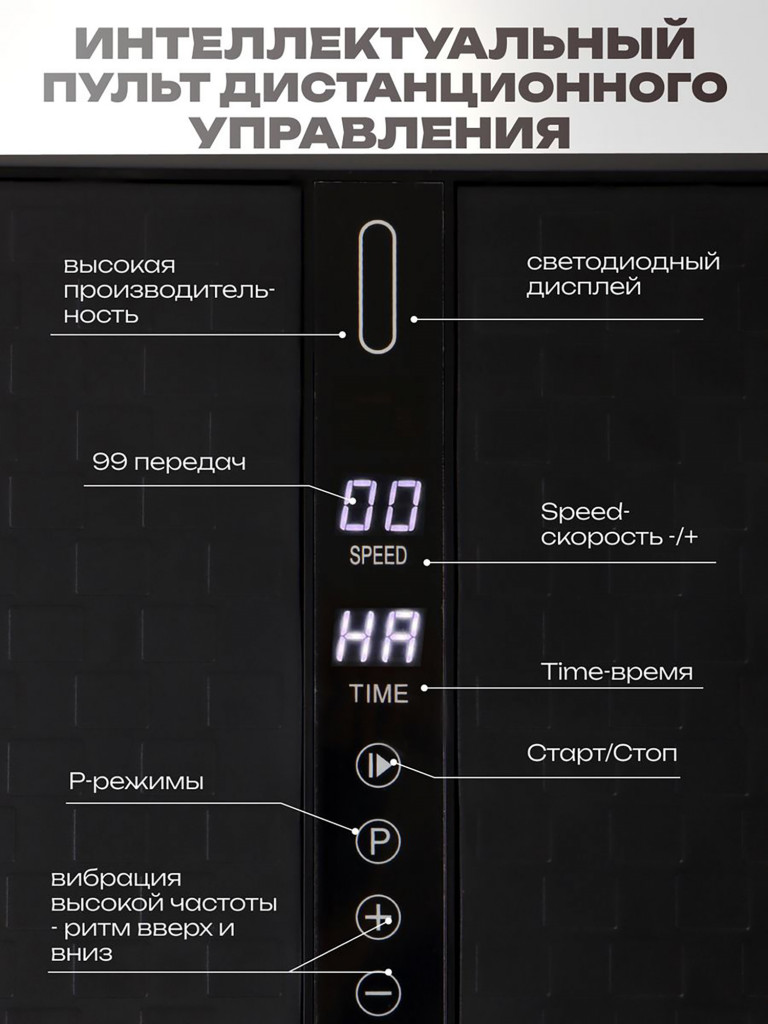 Виброплатформа Fitnesslive для похудения модель 104 цввет черный