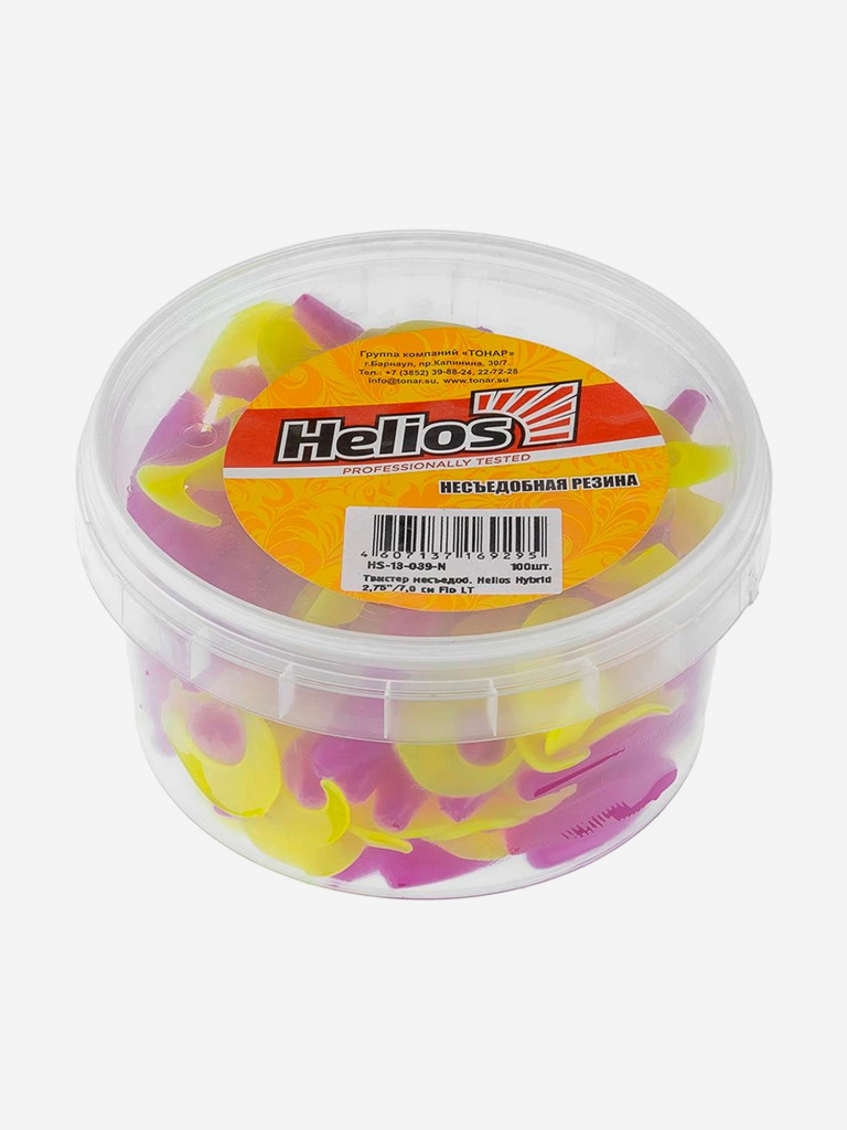 Мягкая приманка Helios Hybrid, 3,15" / 8,0 см, Fio LT, 100 штук (HS-14-039-N)