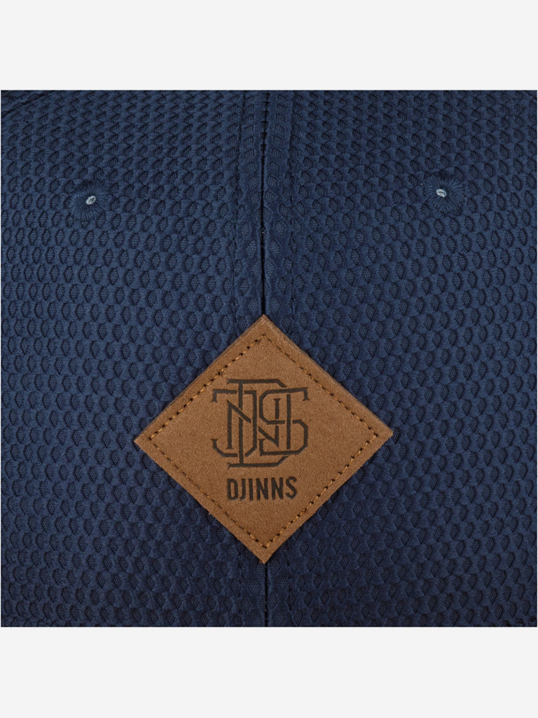 Бейсболка с прямым козырьком DJINNS 6P SB Honey Knit (синий)