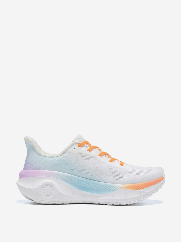 Кроссовки BMAI Pioneers Thick Tao EVA PEBA Blend Thickened Midsole Mid Top Running Shoes Women's Cloud Sunset White