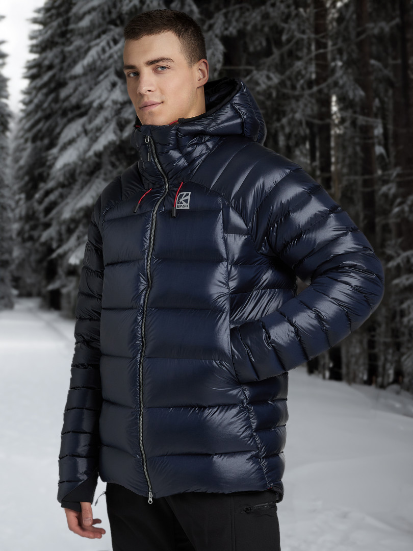 фото Пуховик мужской bask chamonix pro v2, синий