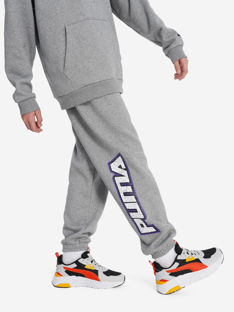 Брюки для мальчиков PUMA Basketball Hoopstellations