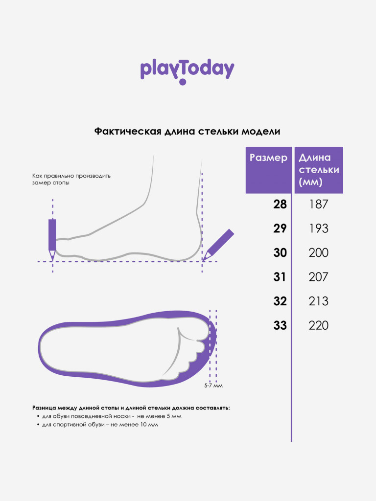Ботинки зимние мембранные для девочки PlayToday