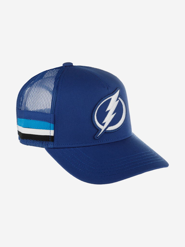 Бейсболка с сеточкой AMERICAN NEEDLE 23018A-TBL Tampa Bay Lightning Hotfoot NHL (синий)