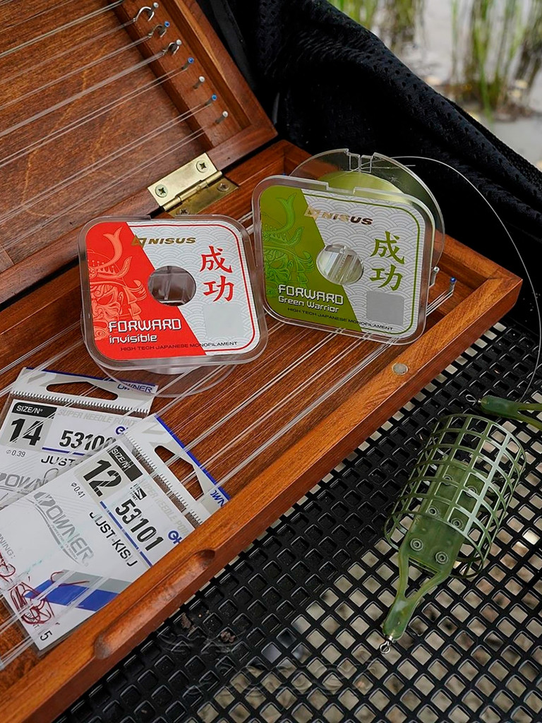 Леска для рыбалки Nisus FORWARD Green Warrior Nylon 0,370mm (N-FGW-0370-100) 10 штук по 100 м