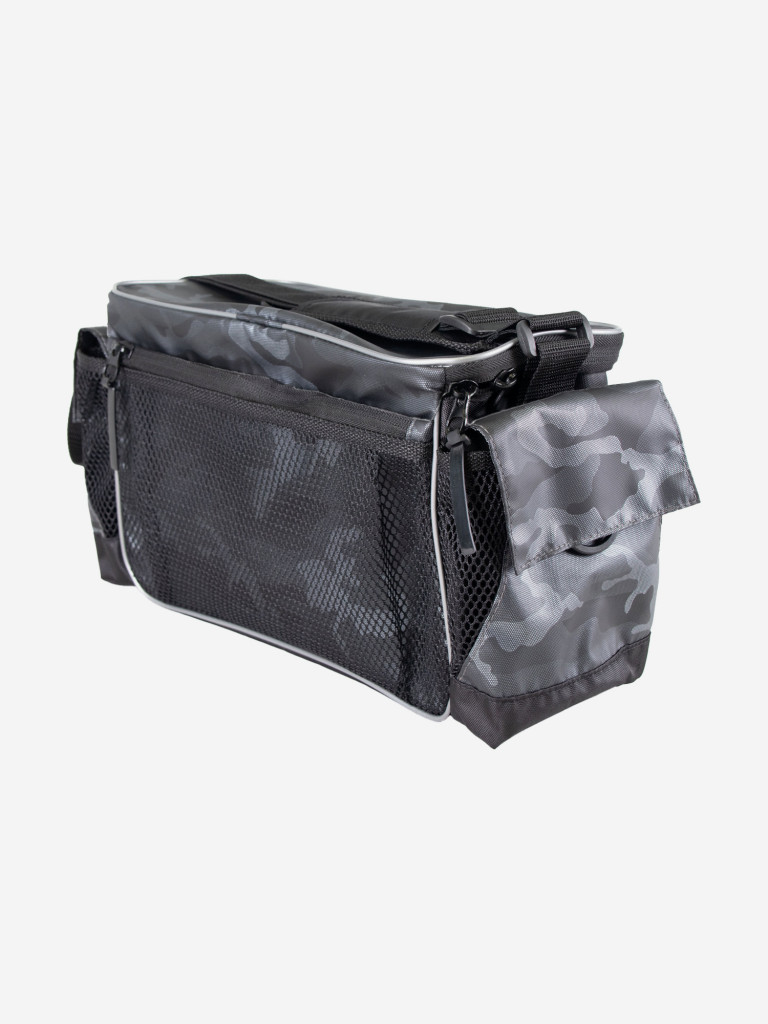 Сумка рыболовная Yaman Base Lure Bag L, 36х22х15 см, цвет серый камуфляж + 3 коробки LUNO.