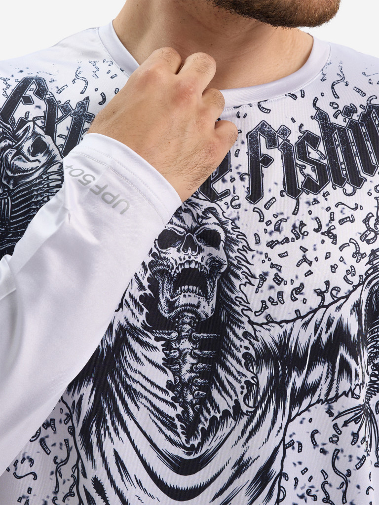 Лонгслив мужской Extreme Fishing OBS-G501 с защитой от солнца UPF50+ для рыбалки