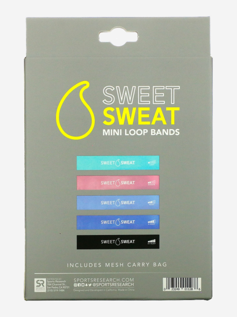 Эспандеры для фитнеса мини Sweet Sweat (не важен пол и возраст)