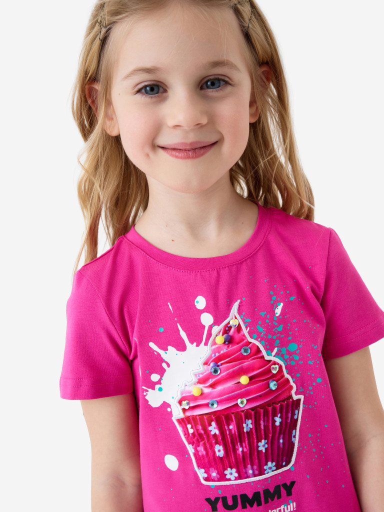 Комплект для девочек: футболка, легинсы PlayToday