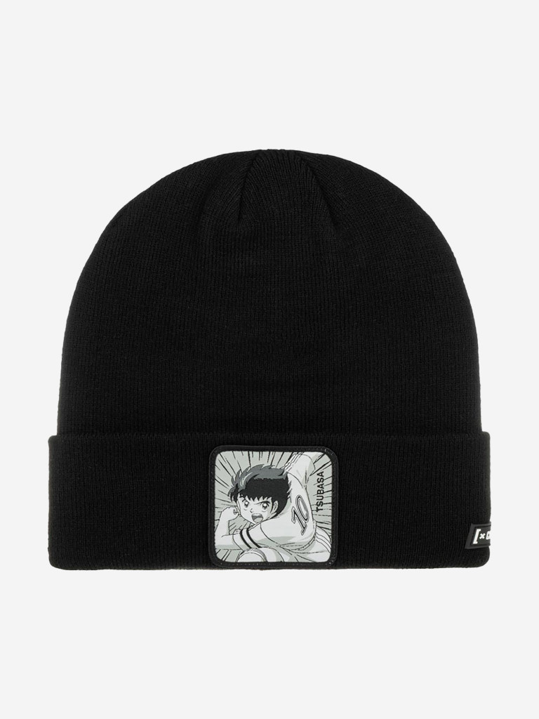 Шапка с отворотом CAPSLAB CL/TSU/1/BON/TSU Captain Tsubasa Number 10 (черный)