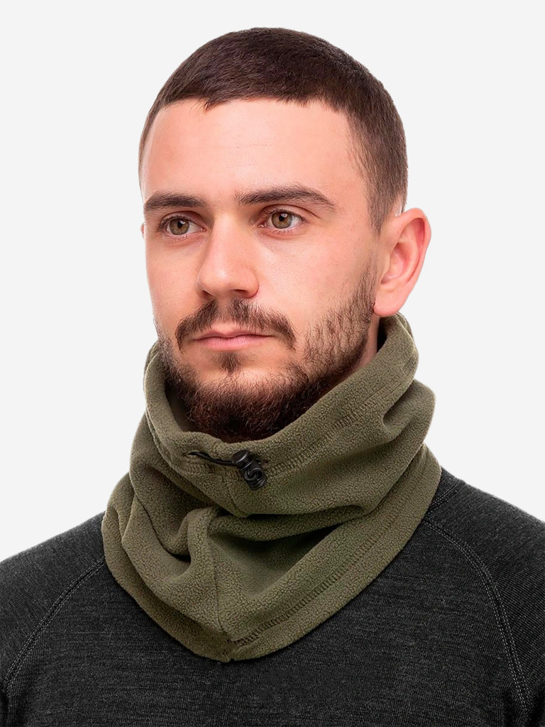 Комплект флисовый Helios POLARIS (шапка+бафф) для рыбалки и охоты