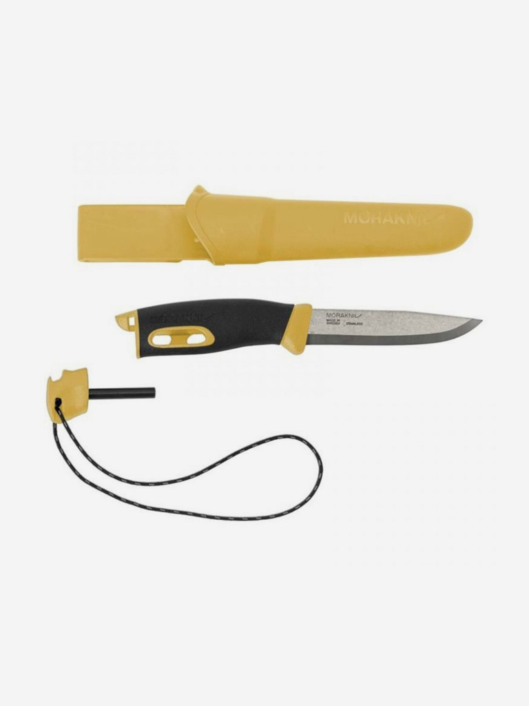 Нож Morakniv Companion Spark Yellow, нержавеющая сталь, 13573