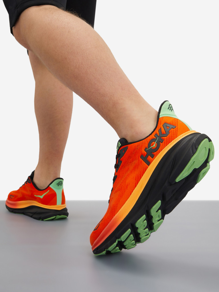 HOKA CLIFTON 9 26.5㎝ Кроссовки мужские Hoka One One Clifton 9 арт. 1127895 оранжевый