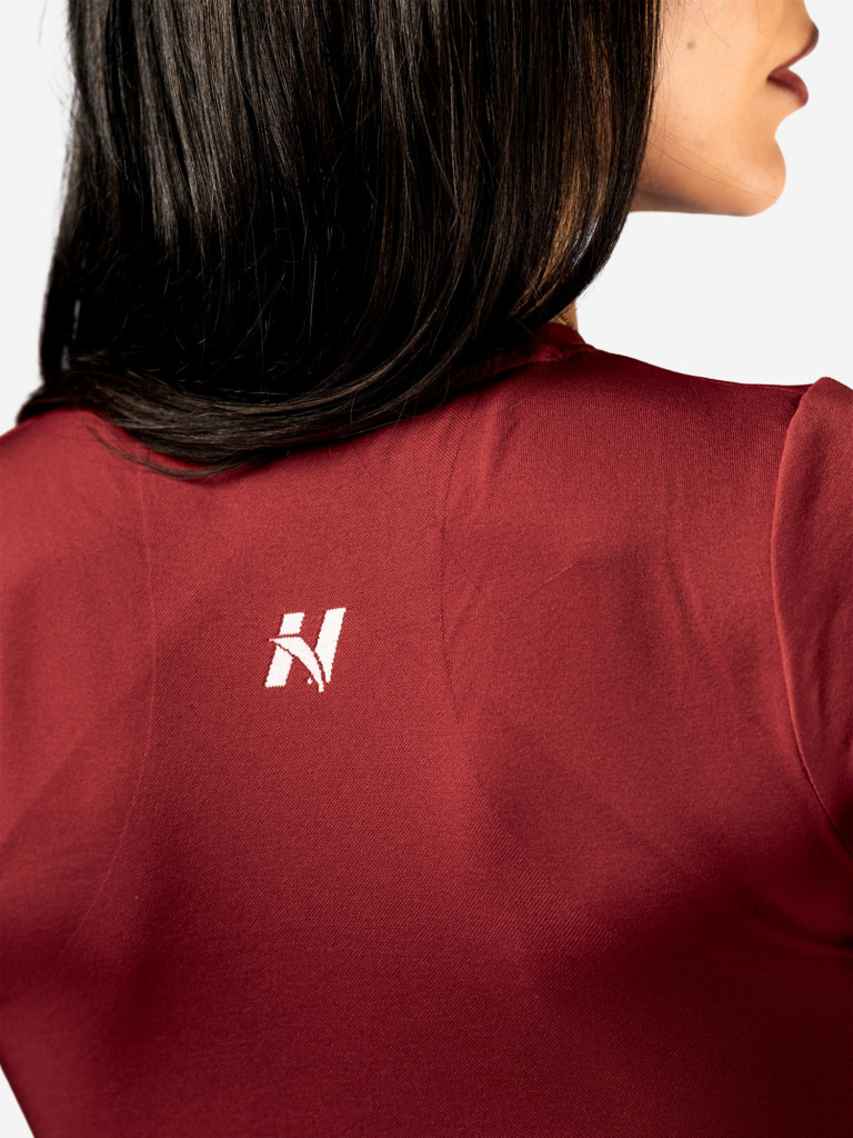 Топ женский NEBBIA Seamless Short-Sleeve Top POWER 891 Red