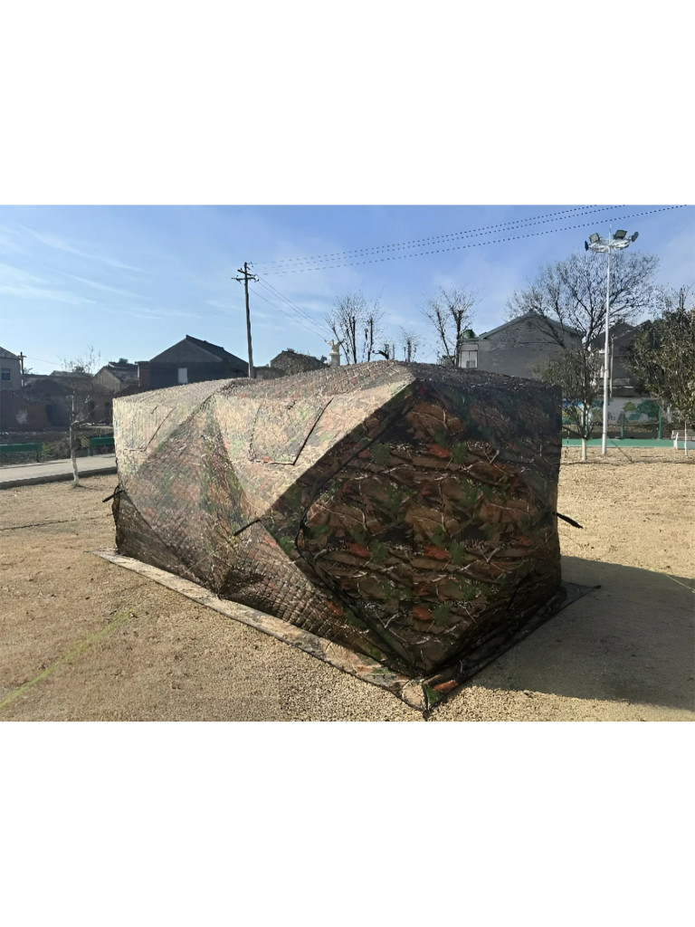 Зимняя палатка Terbo-Mir 2023 камуфляж (400х200 см) трехслойная мобильная баня для кемпинга и рыбалки