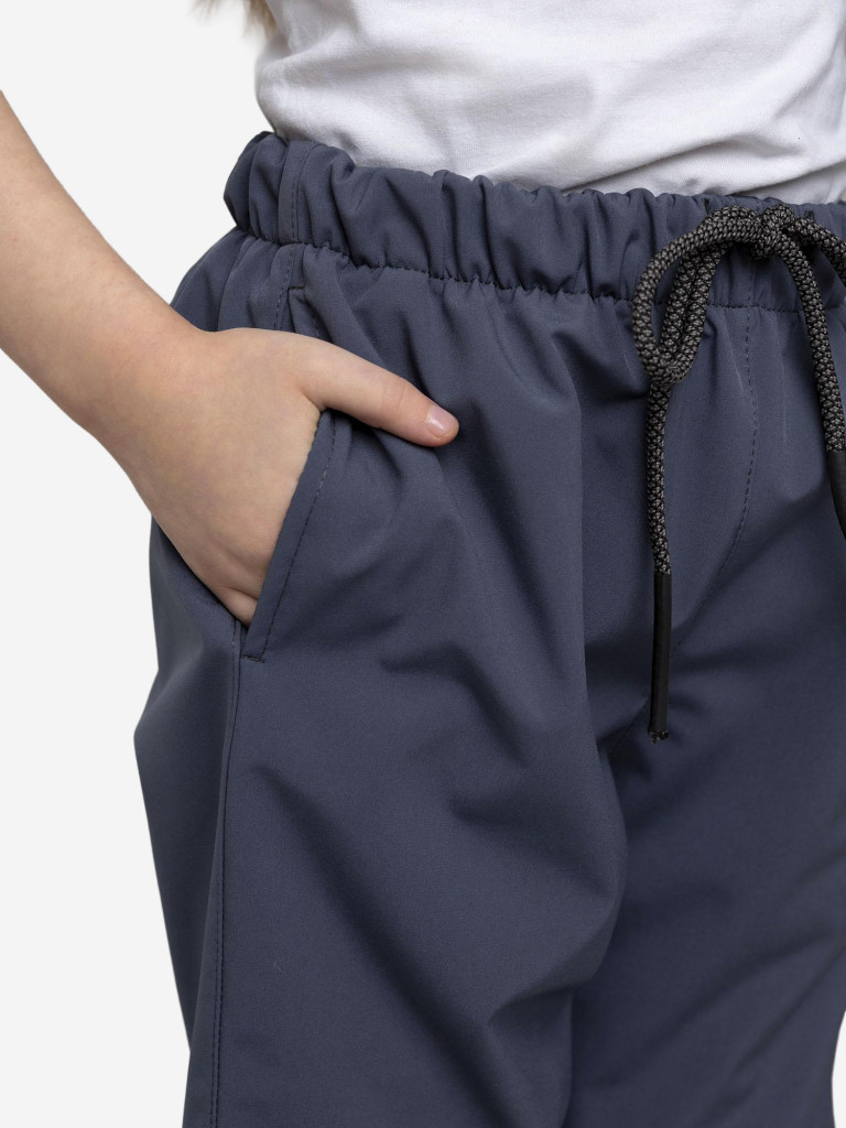 Брюки софтшелл для девочки batik графитовый