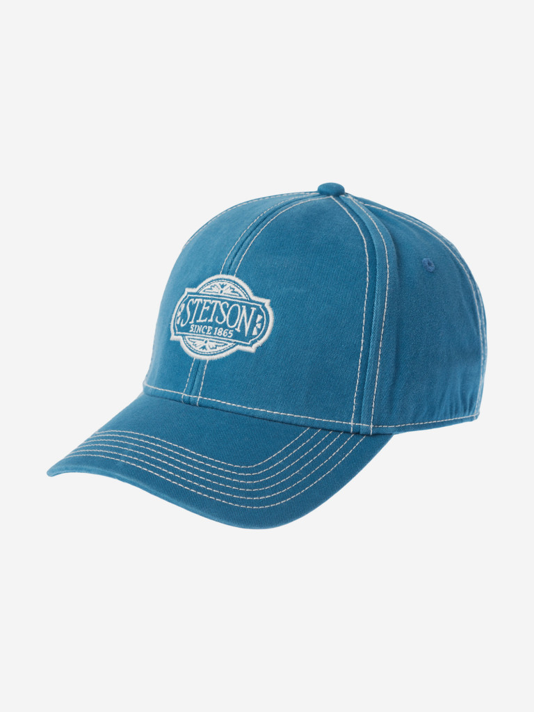 Бейсболка STETSON 7721177 BASEBALL CAP VINTAGE (голубой)