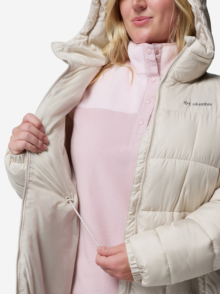 Пальто утепленное женское Columbia Puffect III Long Jacket, Plus Size