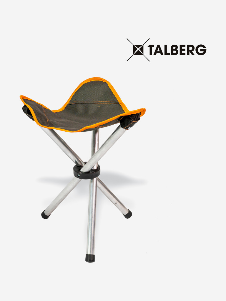 Стул складной туристический Talberg Alu Stool Tripod, до 90 кг