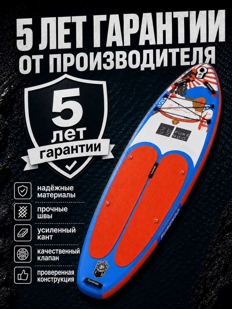 Sup-доска Furendo Cat 10,6', 320х81х15 см