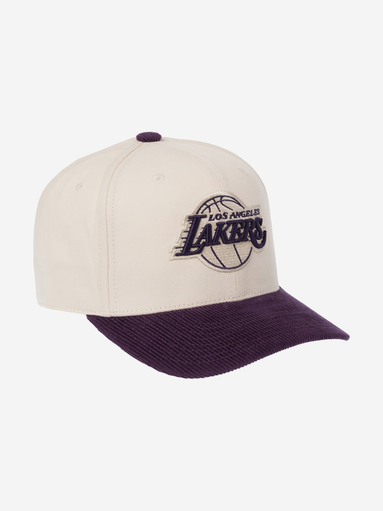 Бейсболка MITCHELL NESS HP16223-LALOFWH Los Angeles Lakers NBA