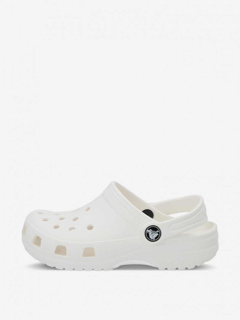 Сабо детские Crocs Classic Clog K 29182710299 Белый, размер 31, 32,33, 34,34, 35,36, 37,28,29,30, фото 3